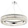 Cyan Design Beaming Around 32" Wide Chrome Pendant Light