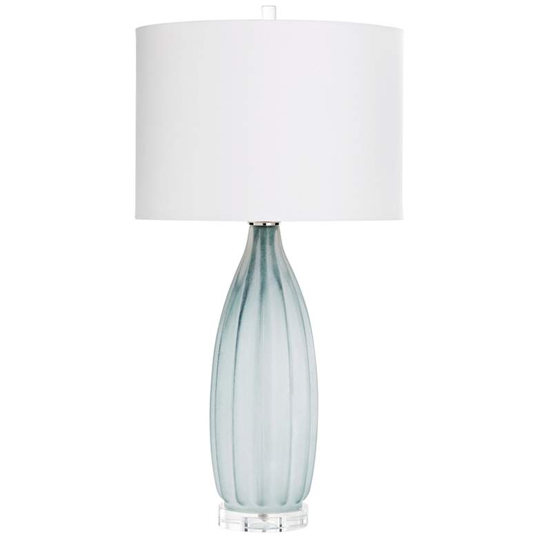 Image 1 Cyan Design Blakemore 33 1/2 inch Modern Gray Glass Table Lamp