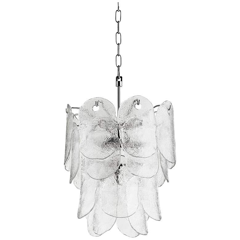 Image 1 Cyan Design Cascata 15 1/4"W Polished Nickel Pendant Light