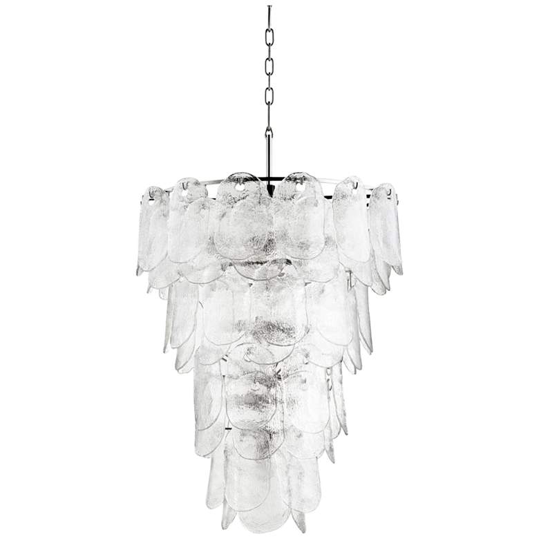 Image 1 Cyan Design Cascata 27" Wide Polished Nickel Pendant Light