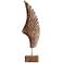 Cyan Design Feathers Of Flight Right 36"H Rustic Sculpture