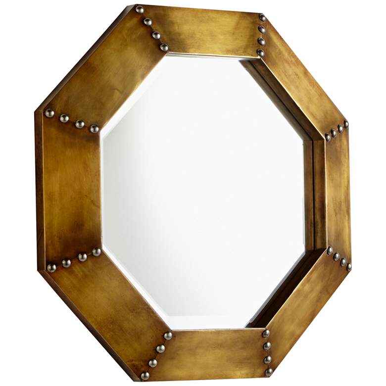 Image 1 Cyan Design Gold 19 inch x 19 inch Octagon Wall Mirror