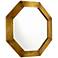 Cyan Design Gold 27 3/4" x 27 3/4" Octagon Wall Mirror