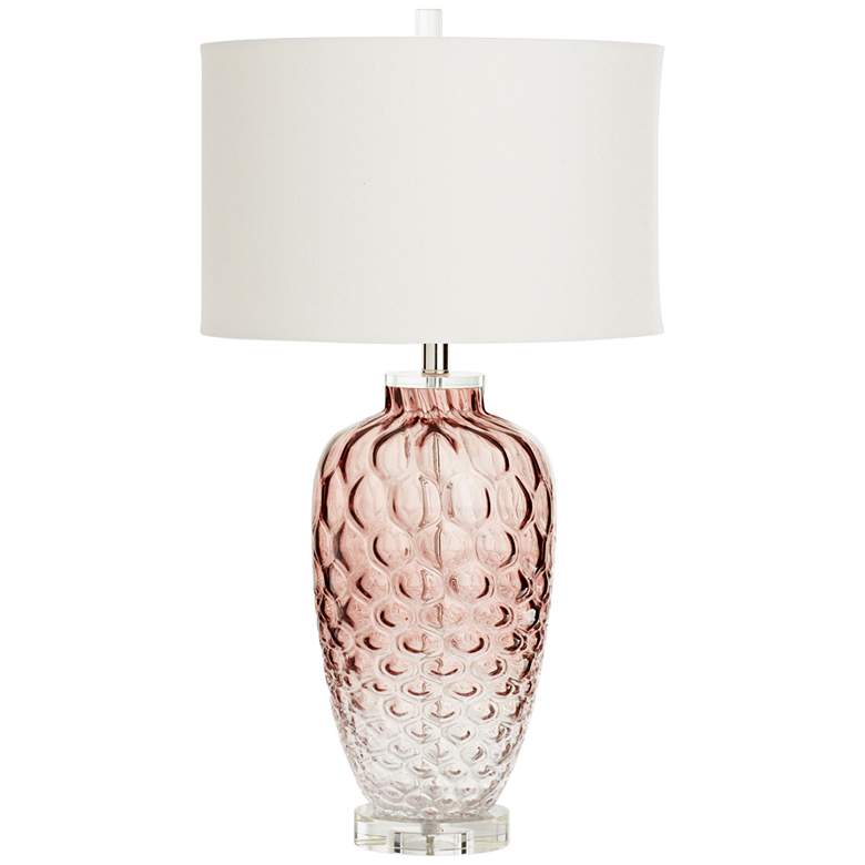 Image 1 Cyan Design Henrietta Blush Glass Table Lamp