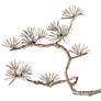 2_Cyan Design Holly Tree 33 1/2" Wide Silver Leaf Sculpture more views
