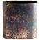 Cyan Design Inscribed 6 1/4" High Small Bronze Patina Vase