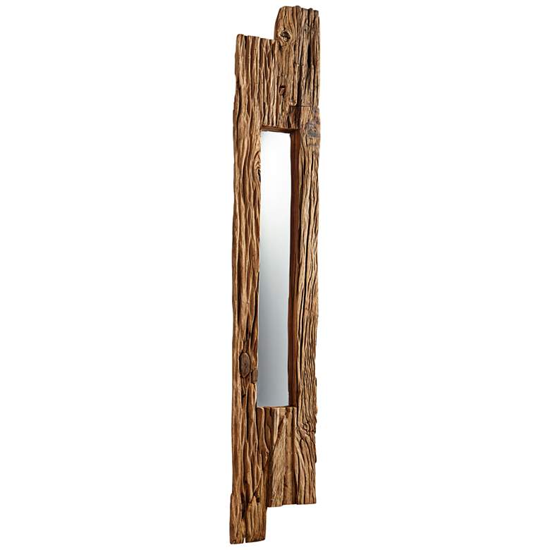 Image 1 Cyan Design Janus Walnut 11 1/4" x 67 3/4" Wall Mirror