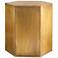 Cyan Design Korio 18" Wide Aged Brass Bunching Accent Table