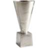 Cyan Design Mega 17 1/4" High Tall Raw Nickel Funnel Vase
