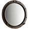 Cyan Design Porto Rustic Bronze 23 1/2" Round Wall Mirror
