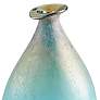 2_Cyan Design Sea of Dreams Vase Turquoise and Scarvo-Medium more views