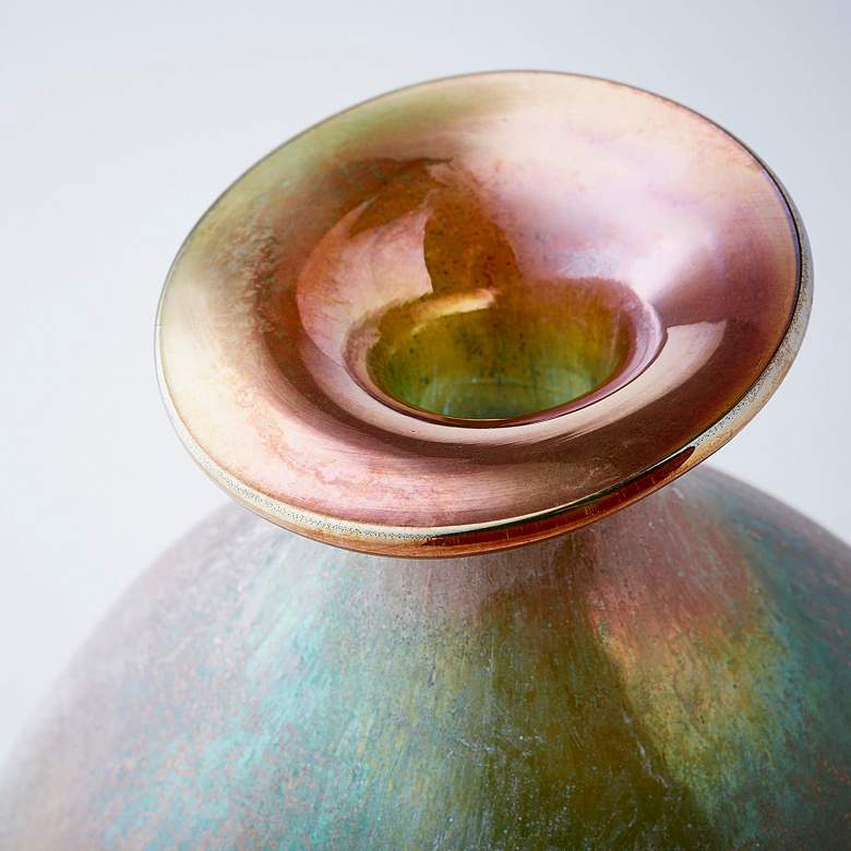 Image 3 Cyan Design Sea of Dreams Vase Turquoise and Scarvo-Medium more views