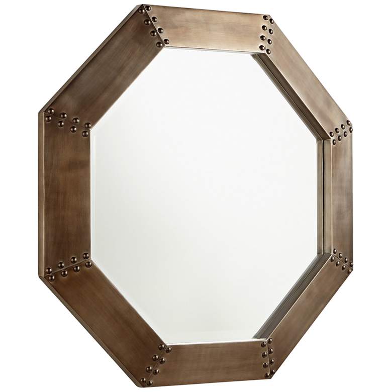 Image 1 Cyan Design Silver 27 3/4 inch x 27 3/4 inch Octagon Wall Mirror