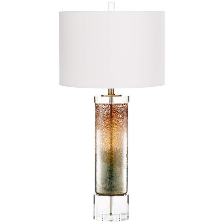 Image 1 Cyan Design Stardust 33" Lunar Brown Glass Table Lamp