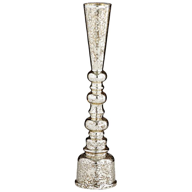 Image 1 Cyan Design Stella Silver Mercury 16 inch High Small Glass Vase