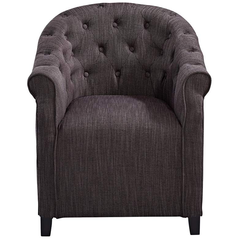 Image 1 Cyan Design Sultry Charcoal Cotton Tufted Armchair