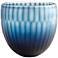 Cyan Design Tulip Large Blue Glass Bowl