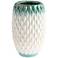 Cyan Design Verdant Sea 10 1/4"H Green/White Ceramic Vase