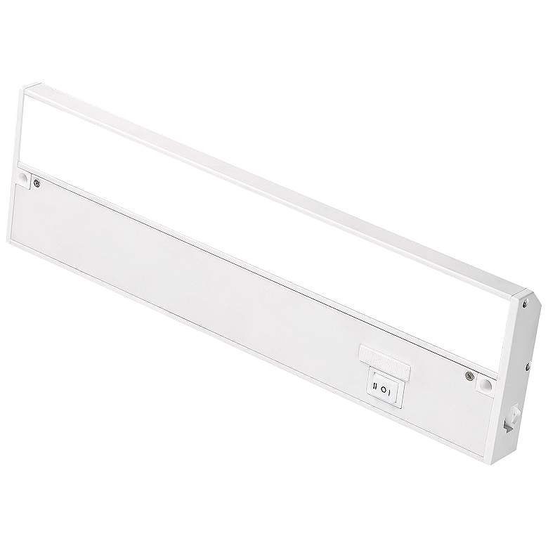 Image 1 Cyber Tech 12" Wide White LED Under Cabinet Light