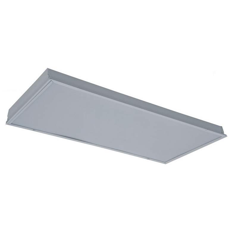 Image 1 Cyber Tech 2' x 4' White 4000K LED Recessed Ceiling Troffer