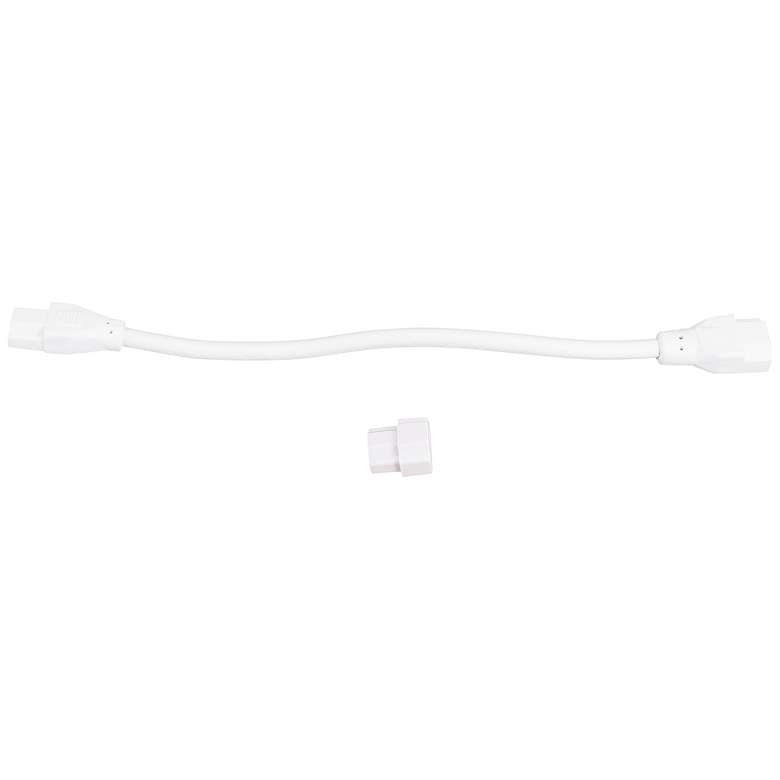 Image 3 Cyber Tech 32" Wide White Finish LED Plug-In Under Cabinet Light more views