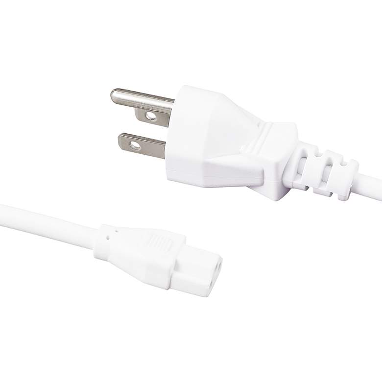 Image 4 Cyber Tech 32" Wide White Finish LED Plug-In Under Cabinet Light more views