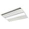 Cyber Tech 4' x 2' White LED Slim Shallow Recessed Troffer