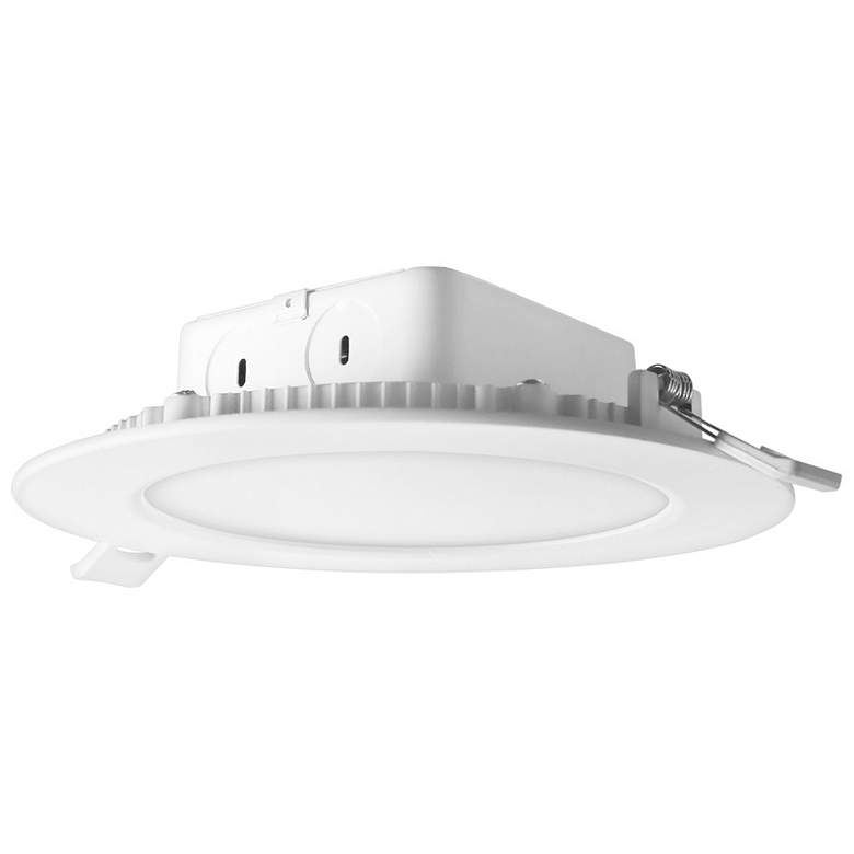Image 1 Cyber Tech 6 inch White LED IC-Rated Recessed J-Box Downlight