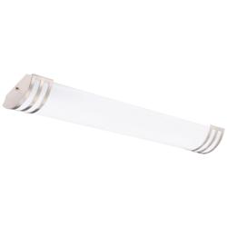 Cyber Tech Saturn 48" Wide Satin Nickel LED Puff Ceiling Light
