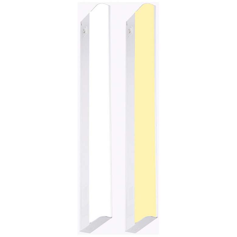 Image 1 Cyber Tech Saturna 9 inch Wide White LED Under Cabinet Light