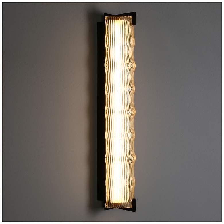 Image 3 Cylberin 1-Light Resin LED Wall Sconces more views