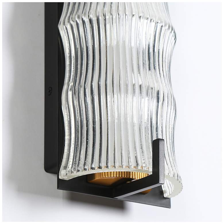 Image 7 Cylberin 1-Light Resin LED Wall Sconces more views