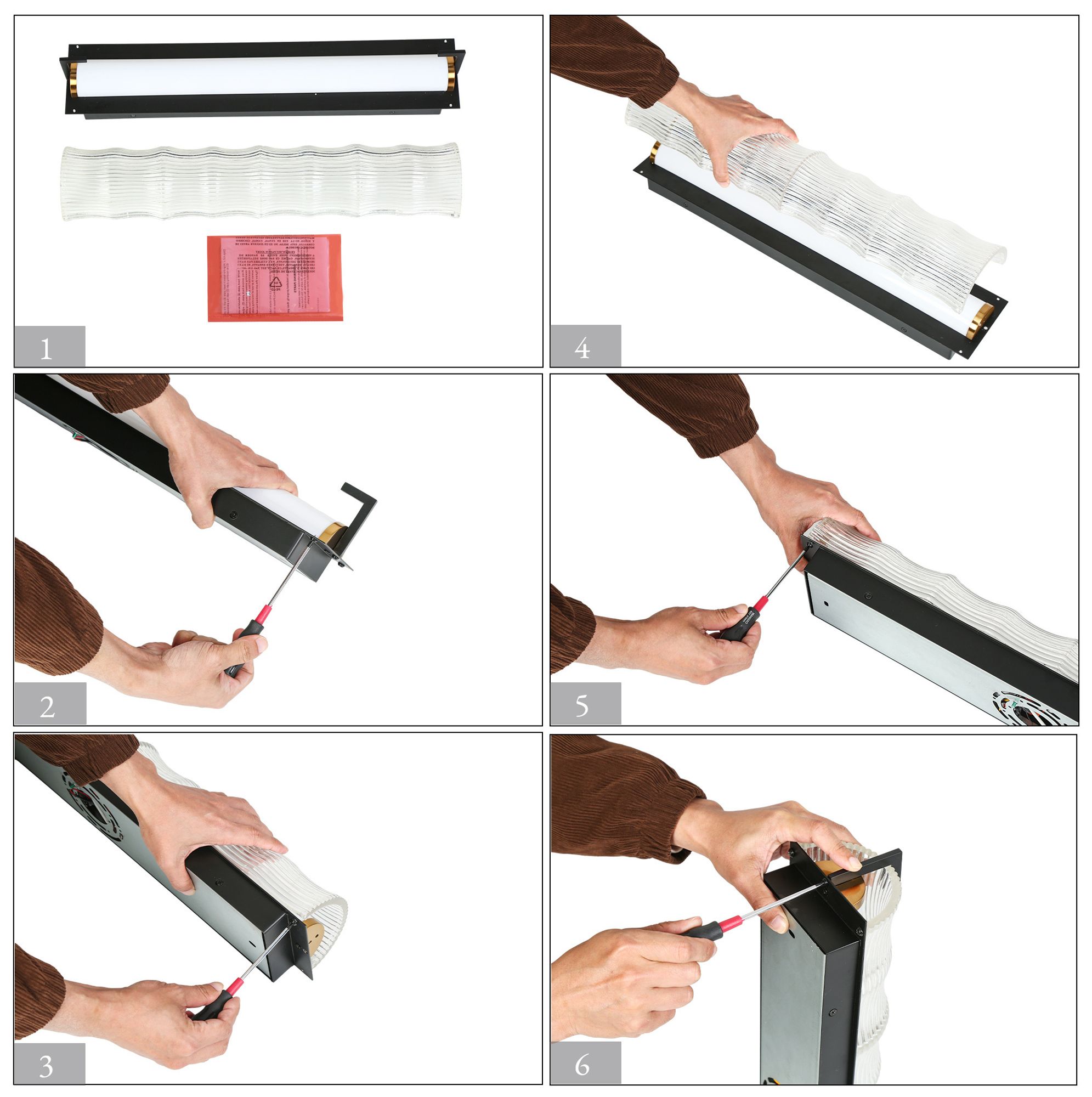 Cylberin 1-Light Resin LED Wall Sconces