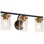 1_Cylin 3-Light Black Gold Bathroom Vanity Light
