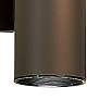 2_Cylinder 12" High Architectural Bronze Outdoor Wall Light more views