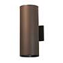 Thumbnail2 of Cylinder 14 3/4"H Architectural Bronze Outdoor Wall Light