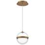 1_Cyllindra 6.38"H x 5.88"W 1-Light Mini-Pendant in Aged Brass