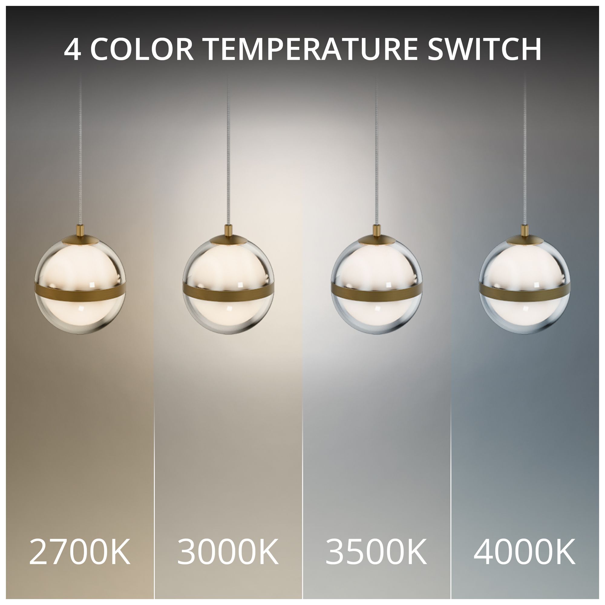 Image 4 Cyllindra 6.38"H x 5.88"W 1-Light Mini-Pendant in Aged Brass more views