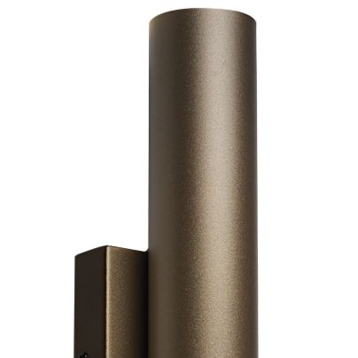 Image 4 Cylo 19.5" High Cast Bronze|Opal Acrylic Exterior Sconce LED more views