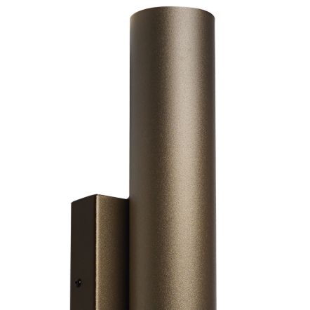 Image 4 Cylo 19.5" High Cast Bronze|Opal Acrylic Exterior Sconce Triac LED more views