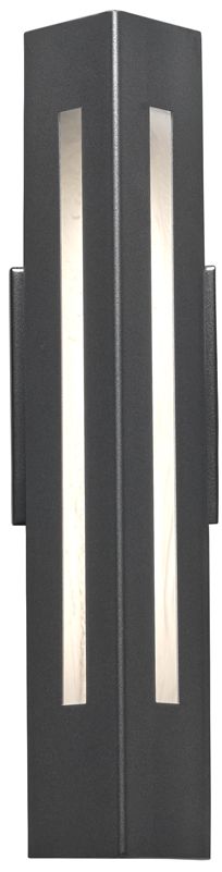 Cylo 19.5" High Dark Iron|White Swirl Interior Sconce 0-10V LED