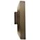 Cylo 19 1/2" High New Brass and Opal Acrylic ADA Sconce