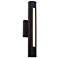 Cylo 19 1/2"H Black Pearl Opal Acrylic Exterior Sconce LED
