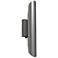 Cylo 19 1/2"H Satin Pewter Opal Acrylic Exterior Sconce LED