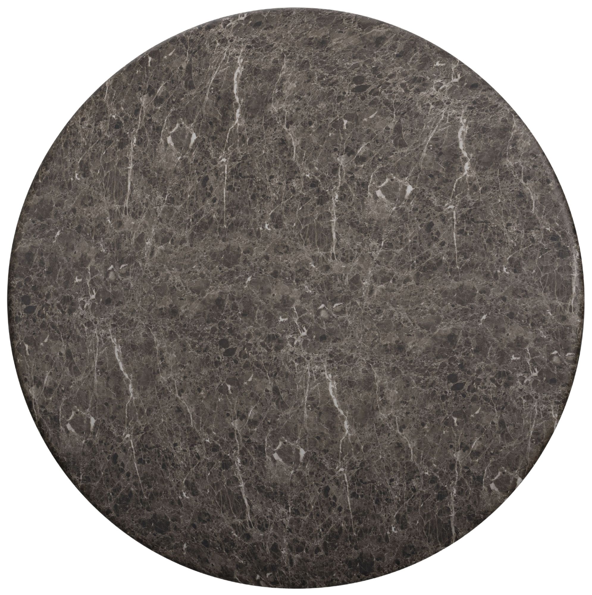 Image 4 Cynthia Dark Emperador Faux Marble Indoor / Outdoor Dining Table more views