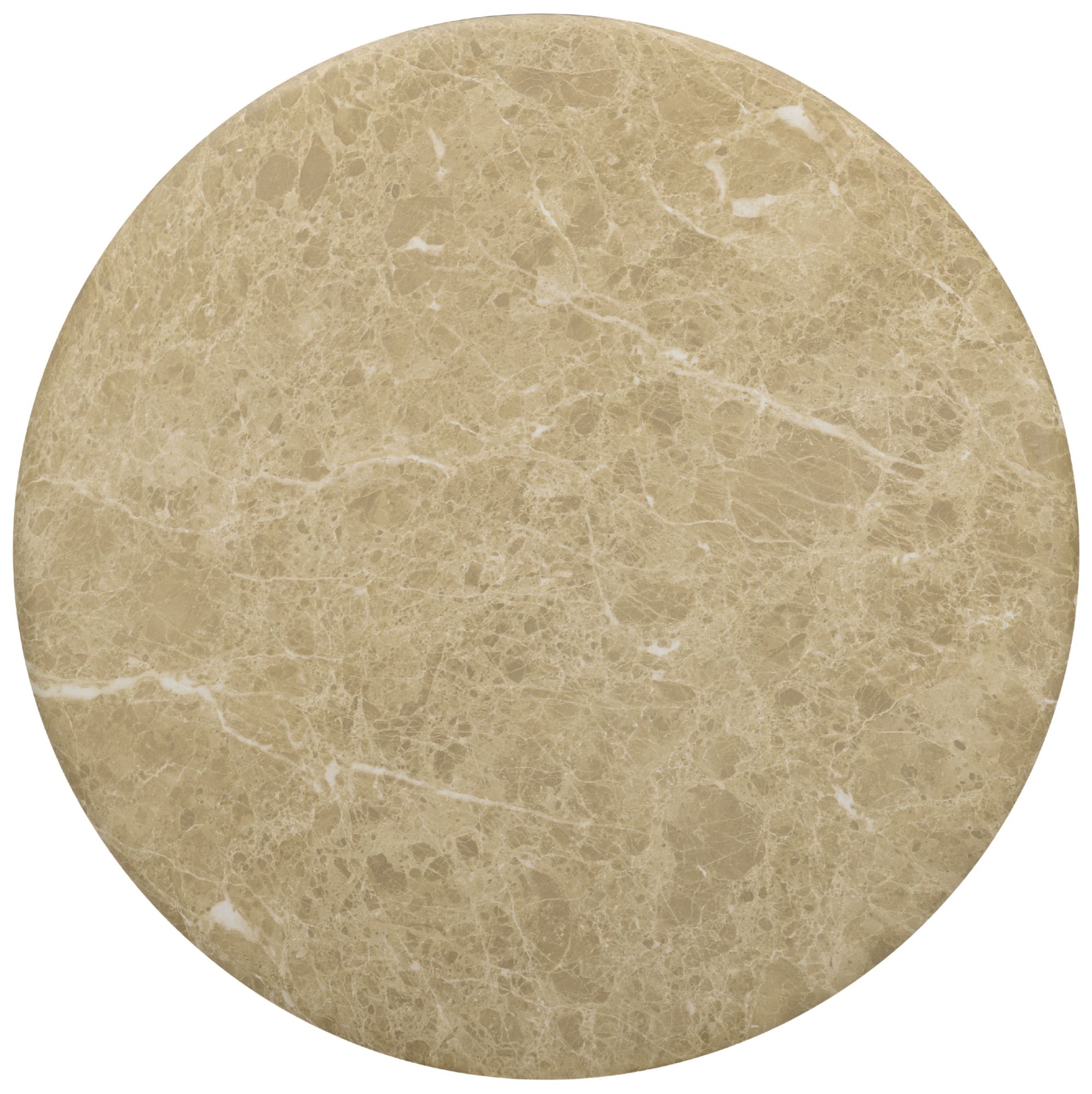 Image 4 Cynthia Light Emperador Faux Marble Indoor / Outdoor Side Table more views