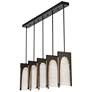 Cypress 56" Wide 5-Light Oil Rubbed Bronze Pendant
