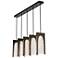 Cypress 56" Wide 5-Light Oil Rubbed Bronze Pendant