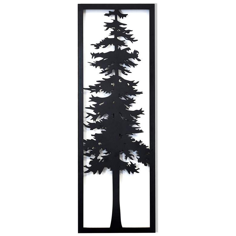 Image 1 Cypress I Laser Cut Metal Wall Art With Fired Finish