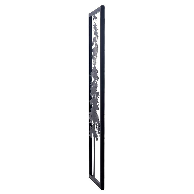 Image 2 Cypress I Laser Cut Metal Wall Art With Fired Finish more views